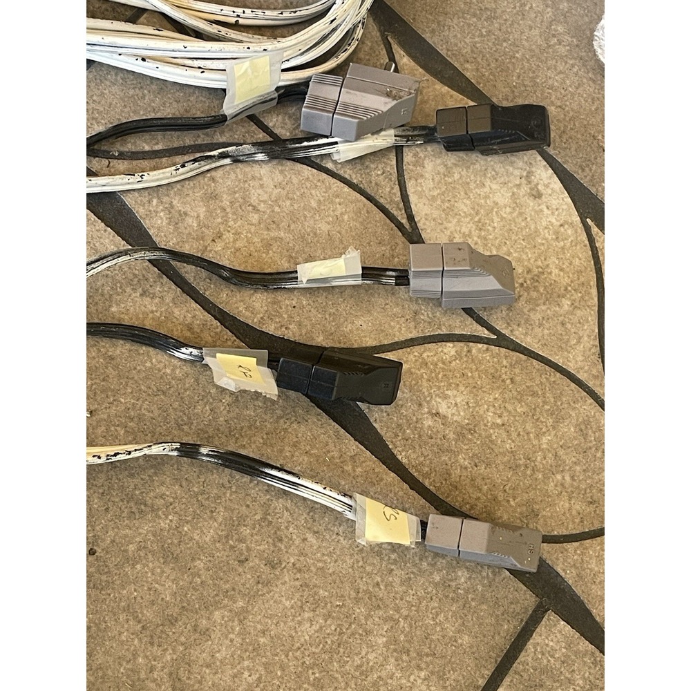BOSE Acoustimass 6 5x Speaker Wire Cables L/R/C/RS/LS RCA to Bare Wire